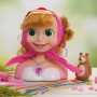 Кукла за прически „Маша и мечокът“ – Торс с дълга коса и аксесоари за оформяне, снимка 4