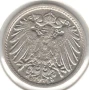 Germany-5 Pfennig-1914 D-KM# 11-Wilhelm II-type 2-small shield, снимка 2