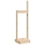 vidaXL Поставка за дърва за огрев 33,5x30x110 см бор масив(SKU:822621