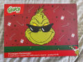 Коледен календар с чорапи за мъже Гринч 42-46 номер адвент календар Grinch, снимка 1