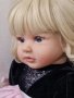 Само 75 лв до 24.10! Реалистична кукла дете 55 см, снимка 9