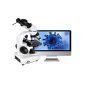 ANIMABG Професионален биологичен микроскоп с електронен окуляр , Лесен за използване на открито