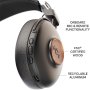 Нови House of Marley Безжични слушалки Bluetooth 5.2 - 34ч слушане Еко материали, снимка 6
