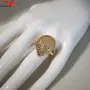 Пръстен с 14К златно покритие 224951, снимка 4