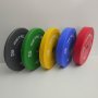 Едноцветни гумирани дискове с широк ръб (Color Rubber Bumper Plates with Wide rim) , снимка 7