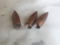 Оловни куршуми три броя, снимка 1 - Антикварни и старинни предмети - 41416664
