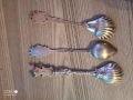 Посребрени декоративни лъжички , снимка 1
