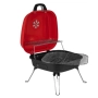 Барбекю Muhler, червено с капак, 40x40cm, снимка 2