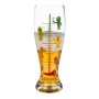 Голяма стъклена чаша Бирен Барометър - 1300 мл, снимка 4