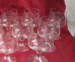 Ретро стъклени чаши гравирани, снимка 4