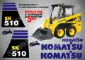 KOMATSU CK35 стикери надписи CK 35, снимка 8