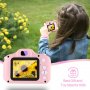 Дигитален детски фотоапарат STELS W300, 64GB SD, Игри, Розов/Син/Зелен, снимка 5