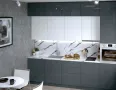 Кухня Глосмакс 300 Антрацит/Бял, снимка 1