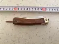 Джобна ножка стомана бронз, снимка 2