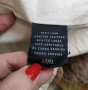 Дизайнерско сако / яке от естествен мек набук "Arma"®leather / малък размер , снимка 8