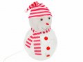 Пластмасов Снежен човек, снежен човек мини, акрил, снимка 2