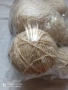Бяла вълнена прежда , снимка 3