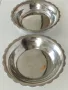 Посребрени месингови купа,табла+2 бр,чинии алпака ., снимка 5