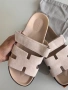 Дамски розови сандали Hermes , снимка 5