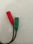 Лот 10 бр. Аудио сплитер кабели 3.5mm (4-pin към 2x 3.5mm) – Внос Германия, снимка 4