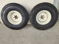 2 гуми Bridgestone AG Mower M40B 315/80D16 с джанти, снимка 1