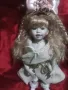 Старинна порцеланова кукла със стойка , снимка 9