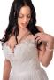 Сватбена / булчинска рокля в цвят Айвъри, снимка 1