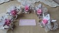 Шаферски гривни за сватба - комплект, снимка 1 - Декорация - 41266331
