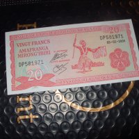 Бурунди 20 франка 2005 г, снимка 1 - Нумизматика и бонистика - 41290391