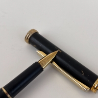 Винтидж немска позлатена писалка Garant. №2090, снимка 4 - Колекции - 36110857