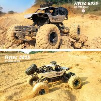 Детска количка ROCK CRAWLER 4Wd 1:12 С дистанционно устройство, снимка 6 - Коли, камиони, мотори, писти - 41732973