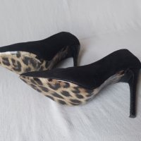 Елегантни дамски обувки  PAOLO BOCELLI , велурени , номер 38, снимка 11 - Дамски елегантни обувки - 40626311