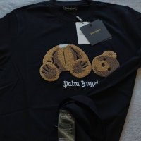 Palm Angels Bear мъжка фланелка мече мечка , снимка 3 - Тениски - 40353155