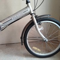 Сгъваем велосипед Foorry 20" (сив), снимка 9 - Велосипеди - 39959122
