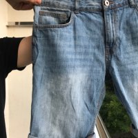 Мъжки къси дънкови панталони, снимка 4 - Къси панталони - 41191727