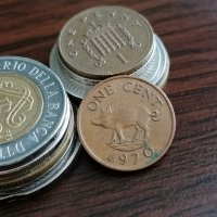 Монета - Бермудски острови - 1 цент | 1970г., снимка 1 - Нумизматика и бонистика - 35765243