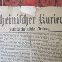 Античен стар немски вестник 1900 , снимка 4 - Колекции - 36058951