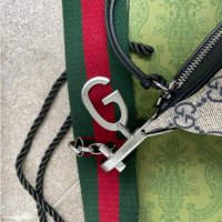 Оригинална Голяма Чанта за Рамо Gucci G-образно затваряне Гучи Supreme, снимка 8 - Чанти - 40899550