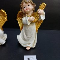 Златен ангел от висококачествен полирезин -модел А и Б, снимка 5 - Статуетки - 42689788
