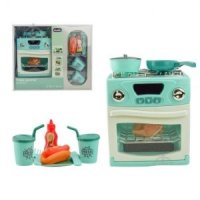 Детска играчка готварска печка с фурна с аксесоари, снимка 2 - Образователни игри - 38843466