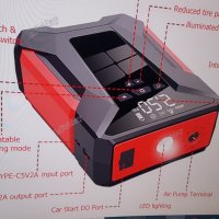 Преносима външна батерия Jump starter 39800 mAh, снимка 2 - Аксесоари и консумативи - 44277033