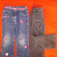 Дънки и джинси за момиче 104 см, снимка 1 - Детски панталони и дънки - 36003664