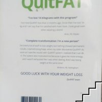 QuitFat: Your guide to healthy and easy fat and weight loss Adam Roberts ръководство за отслабване, снимка 2 - Специализирана литература - 39612462