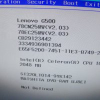 Лаптоп за части lenovo g500 номер 2, снимка 13 - Части за лаптопи - 41663639