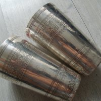 № 7096 две стари метални чаши - ZARA HOME   , снимка 3 - Други ценни предмети - 41948088