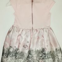 Официална рокля НМ розова – 134-140см, 8-10 години, снимка 9 - Детски рокли и поли - 34006783