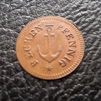 Много стара монета - / КОРАБЕН ЖЕТОН / Германия -раих пфенинг, снимка 9 - Нумизматика и бонистика - 33544852