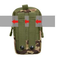Туристическа чанта в камуфлажен цвят, подходяща за носене на кръста , снимка 10 - Екипировка - 41667907