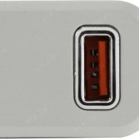 Зарядно Canyon с вграден кабел за Iphone и USB порт CNE-CHA043WS, снимка 2 - Оригинални зарядни - 41292002