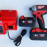 Milwaukee M18 CBLID - Импакт Драйв 2x18V 4.0Ah, снимка 1 - Винтоверти - 41161618